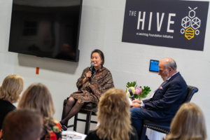 Armchair Conversation with Angelica Berrie at The Hive